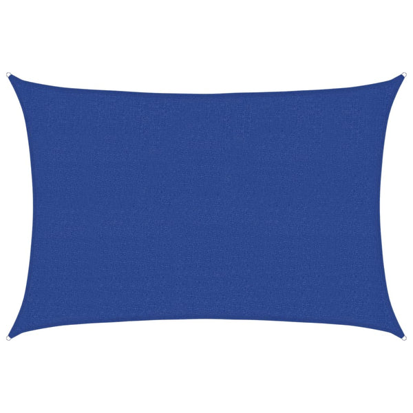 Sonnensegel 160 g/m² Blau 2,5x4 m HDPE
