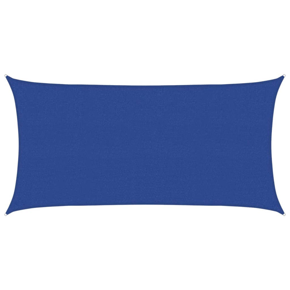 vidaXL Voile d'ombrage 160 g/m² bleu 2,5x4,5 m en PEHD