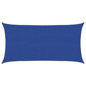 Sonnensegel 160 g/m² Blau 2,5x4,5 m HDPE