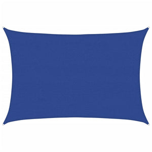 Sonnensegel 160 g/m² Rechteckig Blau 4x5 m HDPE