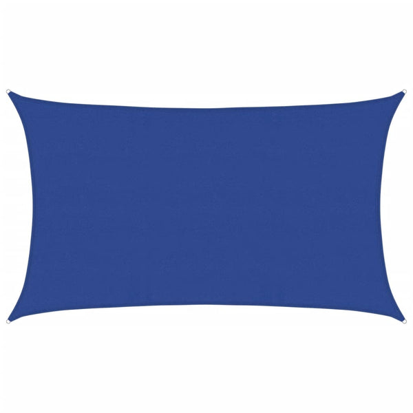 Sonnensegel 160 g/m² Rechteckig Blau 5x8 m HDPE