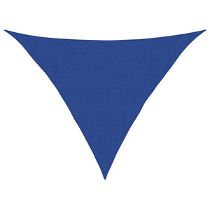 Sonnensegel 160 g/m² Dreieckig Blau 4x4x5,8 m HDPE