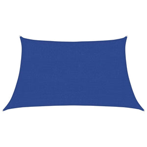Sonnensegel 160 g/m² Blau 3/4x2 m HDPE