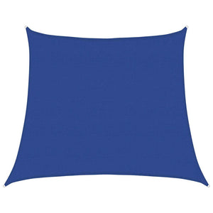 Sonnensegel 160 g/m² Trapezform Blau 4/5x4 m HDPE