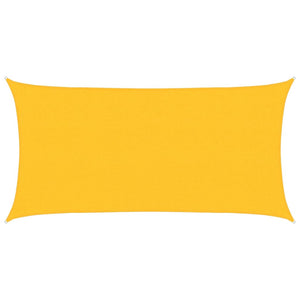 Sonnensegel 160 g/m² Gelb 2,5x4,5 m HDPE