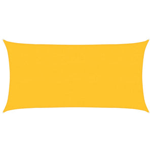 Sonnensegel 160 g/m² Gelb 2,5x5 m HDPE