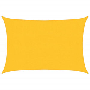 Sonnensegel 160 g/m² Gelb 3x4 m HDPE