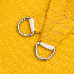 vidaXL Voile d'ombrage rectangulaire 160 g/m² Jaune 4x5 m HDPE