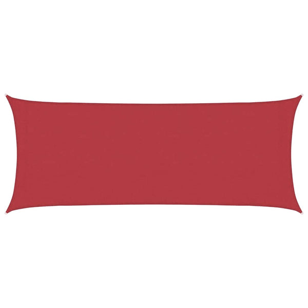 Sonnensegel 160 g/m² Rot 2x4,5 m HDPE