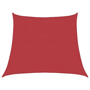Sonnensegel 160 g/m² Rot 3/4x3 m HDPE