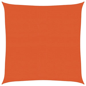 Sonnensegel 160 g/m² Quadratisch Orange 4,5x4,5 m HDPE