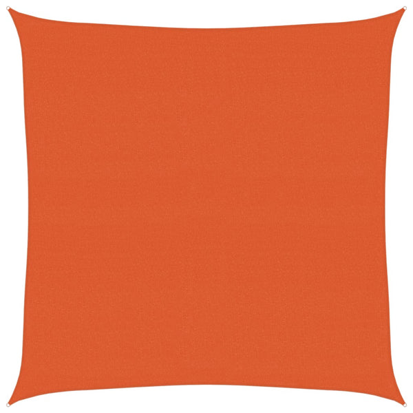 Sonnensegel 160 g/m² Quadratisch Orange 4,5x4,5 m HDPE