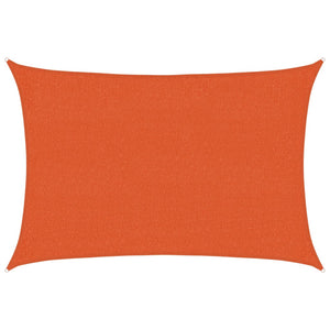 Sonnensegel 160 g/m² Orange 2x2,5 m HDPE