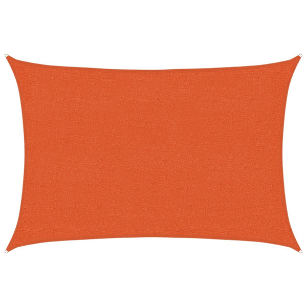 Sonnensegel 160 g/m² Orange 2x2,5 m HDPE