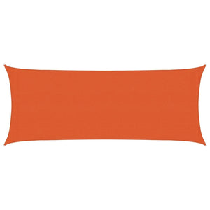 Sonnensegel 160 g/m² Orange 2x4,5 m HDPE