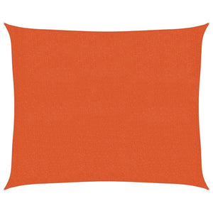 Sonnensegel 160 g/m² Orange 2,5x3 m HDPE