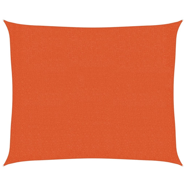 Sonnensegel 160 g/m² Orange 2,5x3 m HDPE