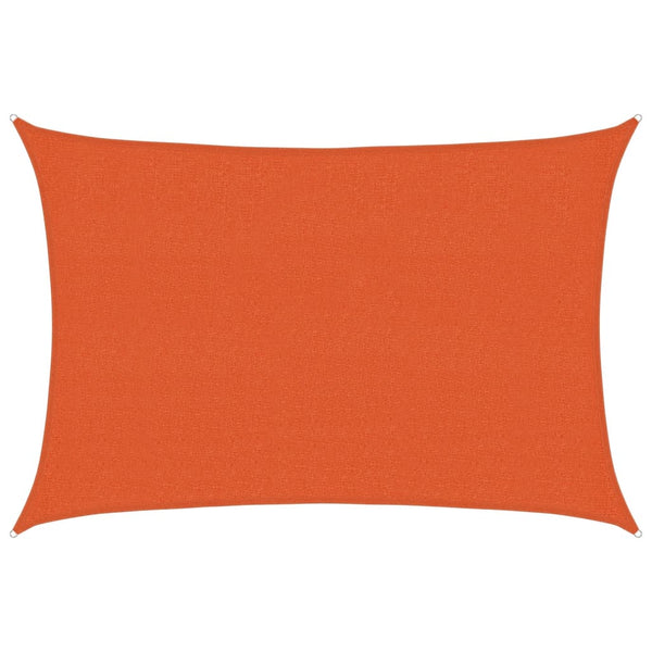 Sonnensegel 160 g/m² Orange 2,5x4 m HDPE