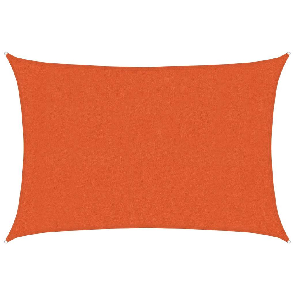 vidaXL Voile d'ombrage 160 g/m² Rectangulaire Orange 3x4,5 m PEHD