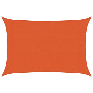 Sonnensegel 160 g/m² Rechteckig Orange 3x5 m HDPE