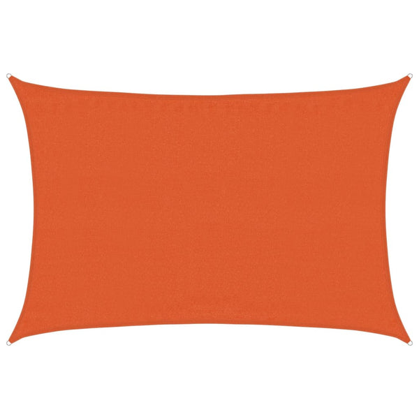 Sonnensegel 160 g/m² Orange 3,5x4,5 m HDPE