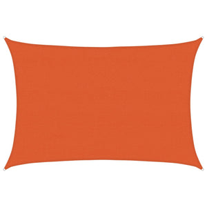 Sonnensegel 160 g/m² Orange 3,5x5 m HDPE