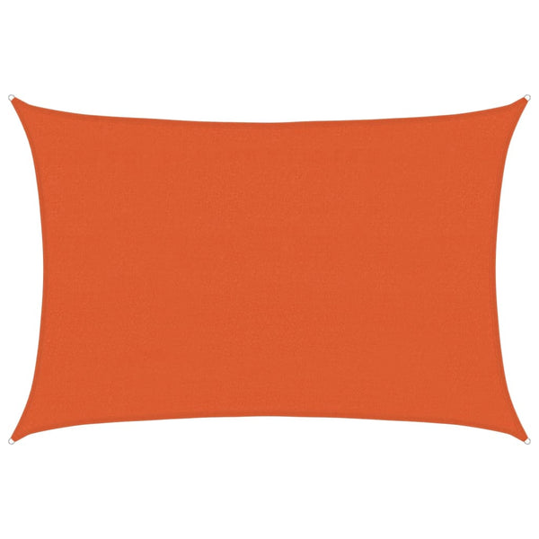 Sonnensegel 160 g/m² Orange 3,5x5 m HDPE