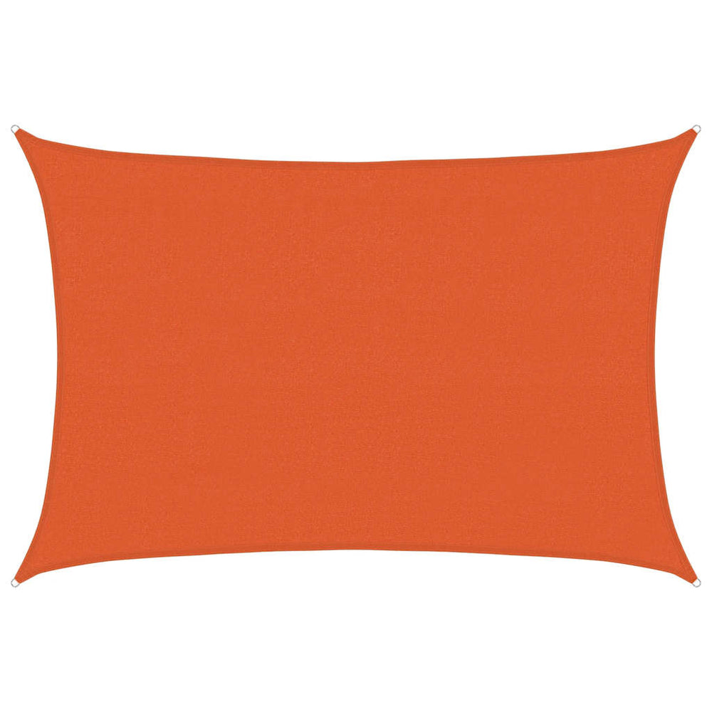 vidaXL Voile d'ombrage 160 g/m² Orange 4x6 m PEHD
