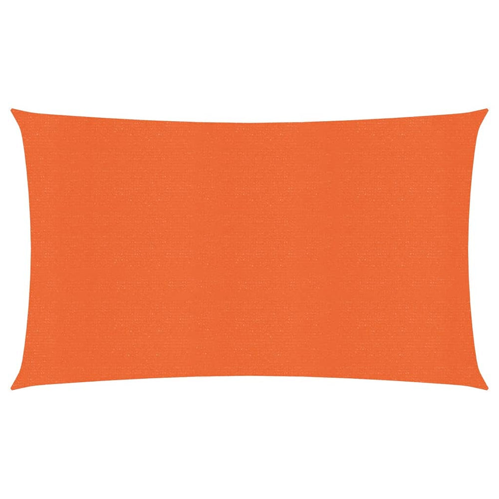 vidaXL Voile d'ombrage rectangulaire orange 4x7 m 160 g/m² en PEHD