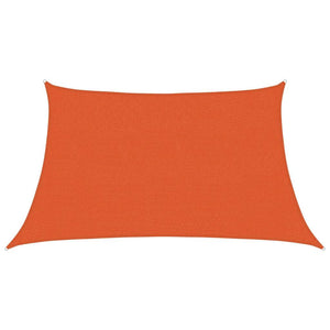 Sonnensegel 160 g/m² Trapezform Orange 3/4x2 m HDPE