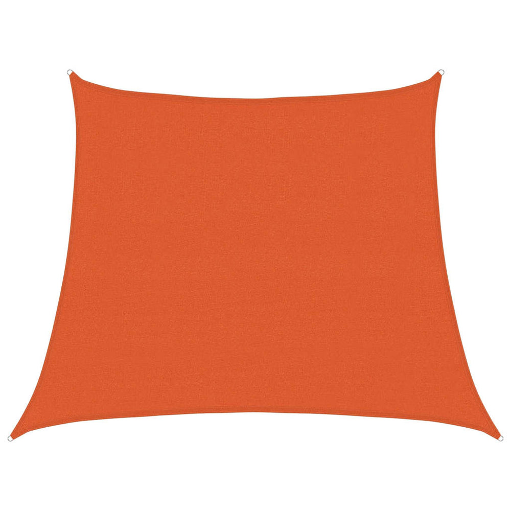vidaXL Voile d'ombrage 160 g/m² Forme trapézoïdale Orange 3/4x3 m PEHD