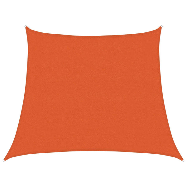 Sonnensegel 160 g/m² Trapezform Orange 3/4x3 m HDPE