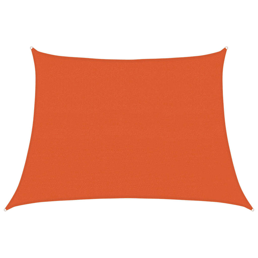 vidaXL Voile d'ombrage 160 g/m² Forme trapézoïdale Orange 4/5x3 m HDPE