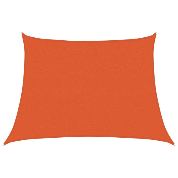 Sonnensegel 160 g/m² Trapezform Orange 4/5x3 m HDPE