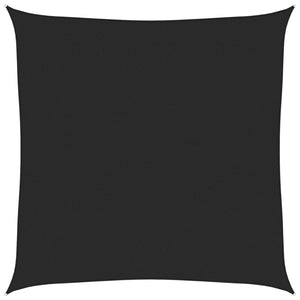Sonnensegel 160 g/m² Schwarz 7x7 m HDPE