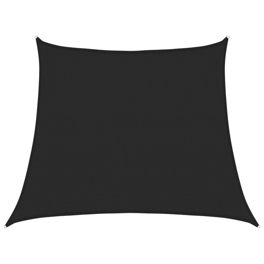 vidaXL Voile d'ombrage 160 g/m² noir 3/4x3 m en PEHD