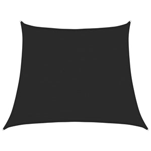 Sonnensegel 160 g/m² Schwarz 3/4x3 m HDPE