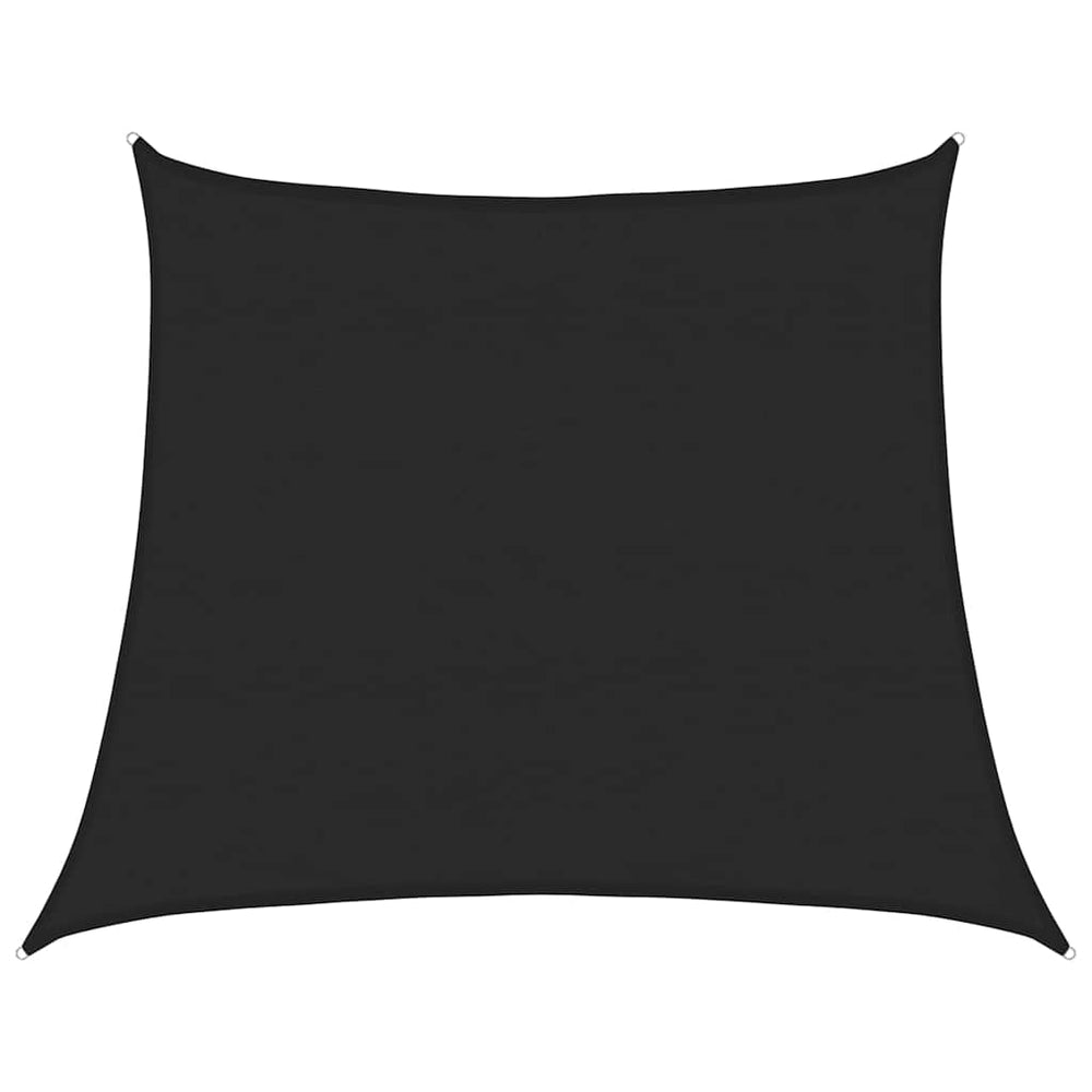 vidaXL Voile d'ombrage 160 g/m² Forme trapézoïdale Noir 4/5x4 m HDPE