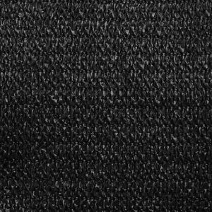 Sonnensegel 160 g/m² Trapezform Schwarz 4/5x4 m HDPE