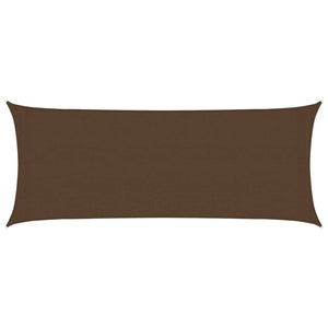 Sonnensegel 160 g/m² Braun 2x4,5 m HDPE