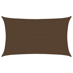 Sonnensegel 160 g/m² Braun 5x8 m HDPE
