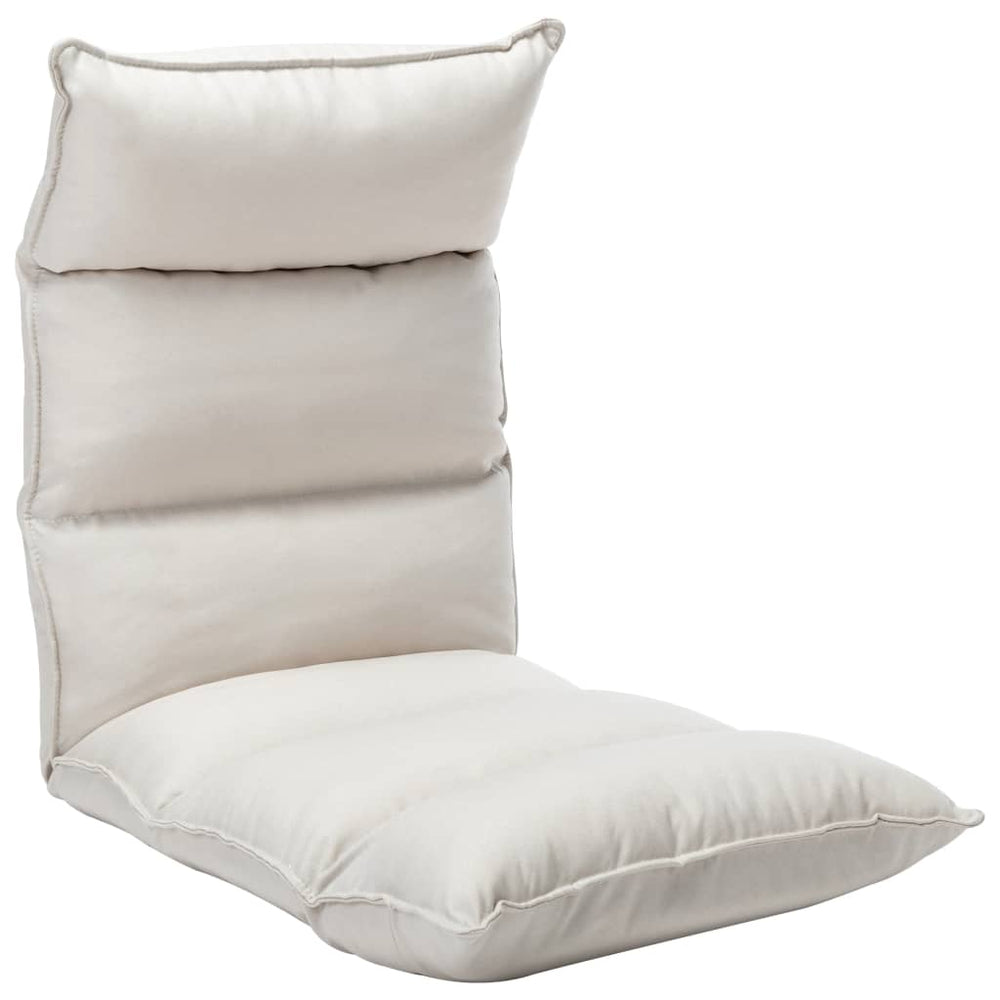 Faltbarer Bodenstuhl Creme