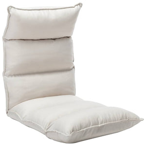 Faltbarer Bodenstuhl Creme