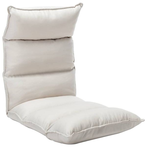Faltbarer Bodenstuhl Creme