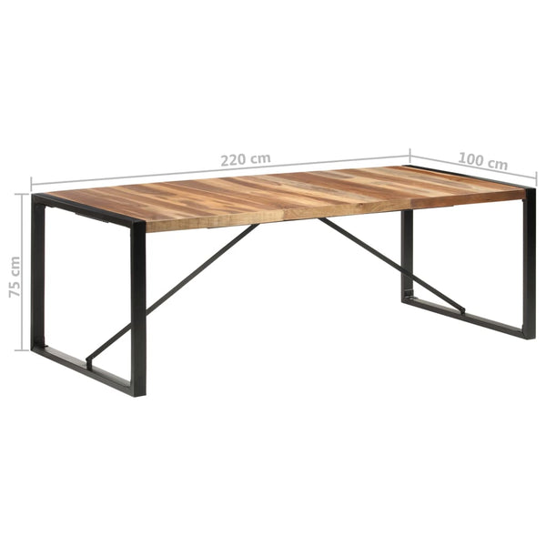 Massivholz Esstisch 220 cm