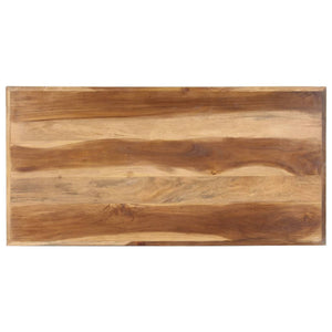 Esstisch Massivholz Honigfarben 120x60 cm