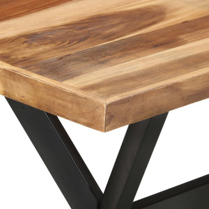 Esstisch Massivholz Honigfarben 120x60 cm