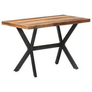 Esstisch Massivholz Honigfarben 120x60 cm