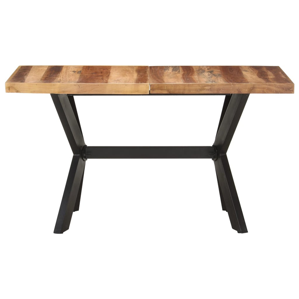 Massivholz Esstisch Honigfarben 140 cm