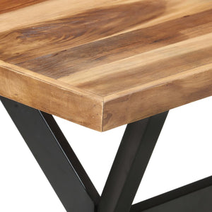 Massivholz Esstisch Honigfarben 140 cm